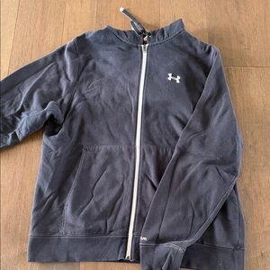 Under Armour Kids Navy Full-Zip Jacket